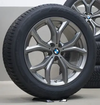 Original BMW X5 G05 I X6 G06 19 Zoll Winterkompletträder I 735 - Bild 3