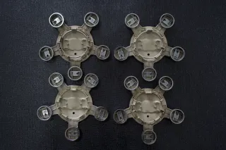4x Original Audi Nabendeckel I 8R0 601 165 - Bild 2