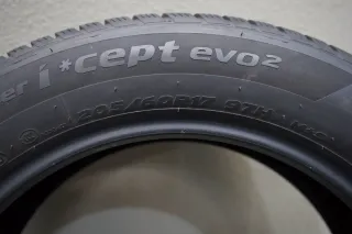 1x Hankook Winter i*Cept Evo 2 * I 205 60 R17 97H M+S I Winterreifen - Bild 4