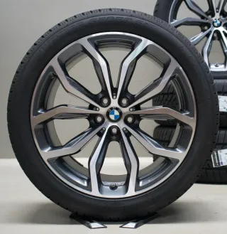 Original BMW X3 G01 I X4 G02 20 Zoll Winterradsatz I 695 - Bild 2