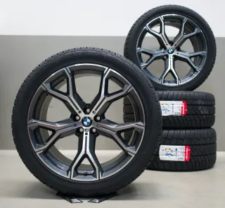 Original BMW X5 G05 I X6 G06 21 Zoll Winterkompletträder I M741 - Bild 1
