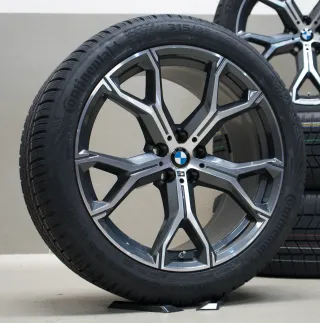 Original BMW X5 G05 I X6 G06 21 Zoll Winterkompletträder I M741 - Bild 3