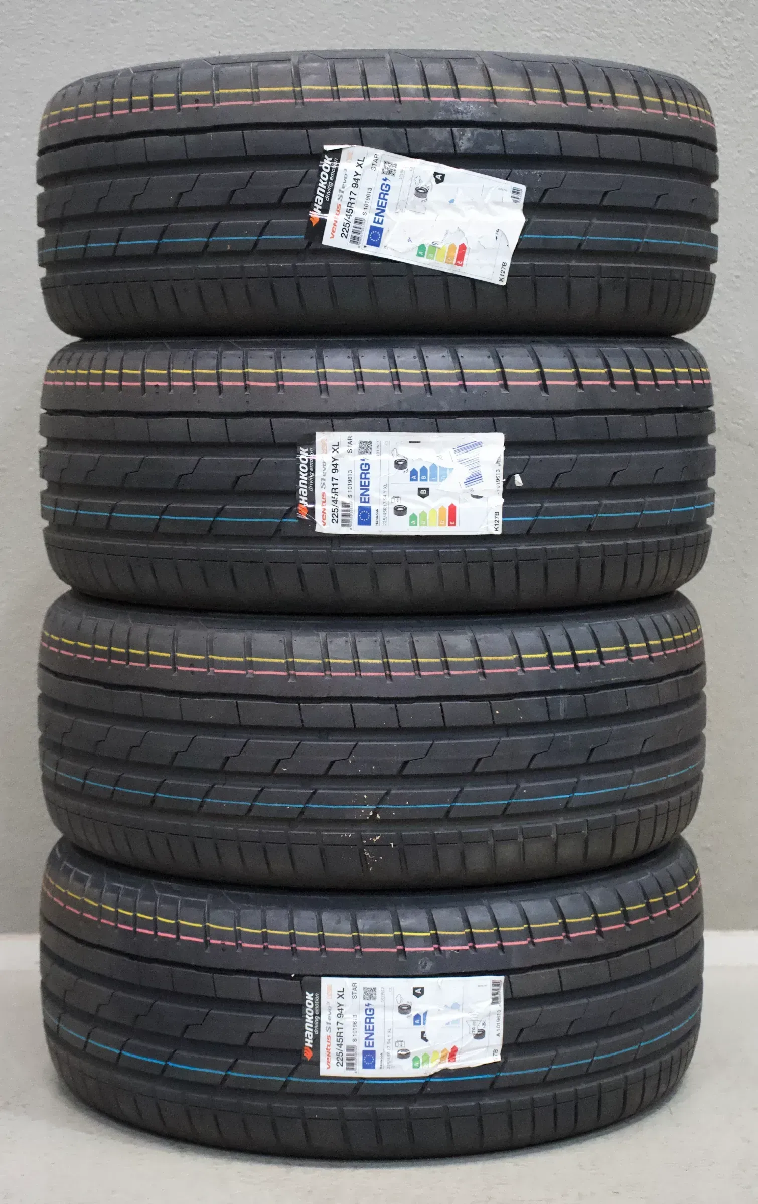 Hankook Ventus S1 Evo 3 RSC* I 225 45 R17 94Y I Sommerreifensatz - Bild 1