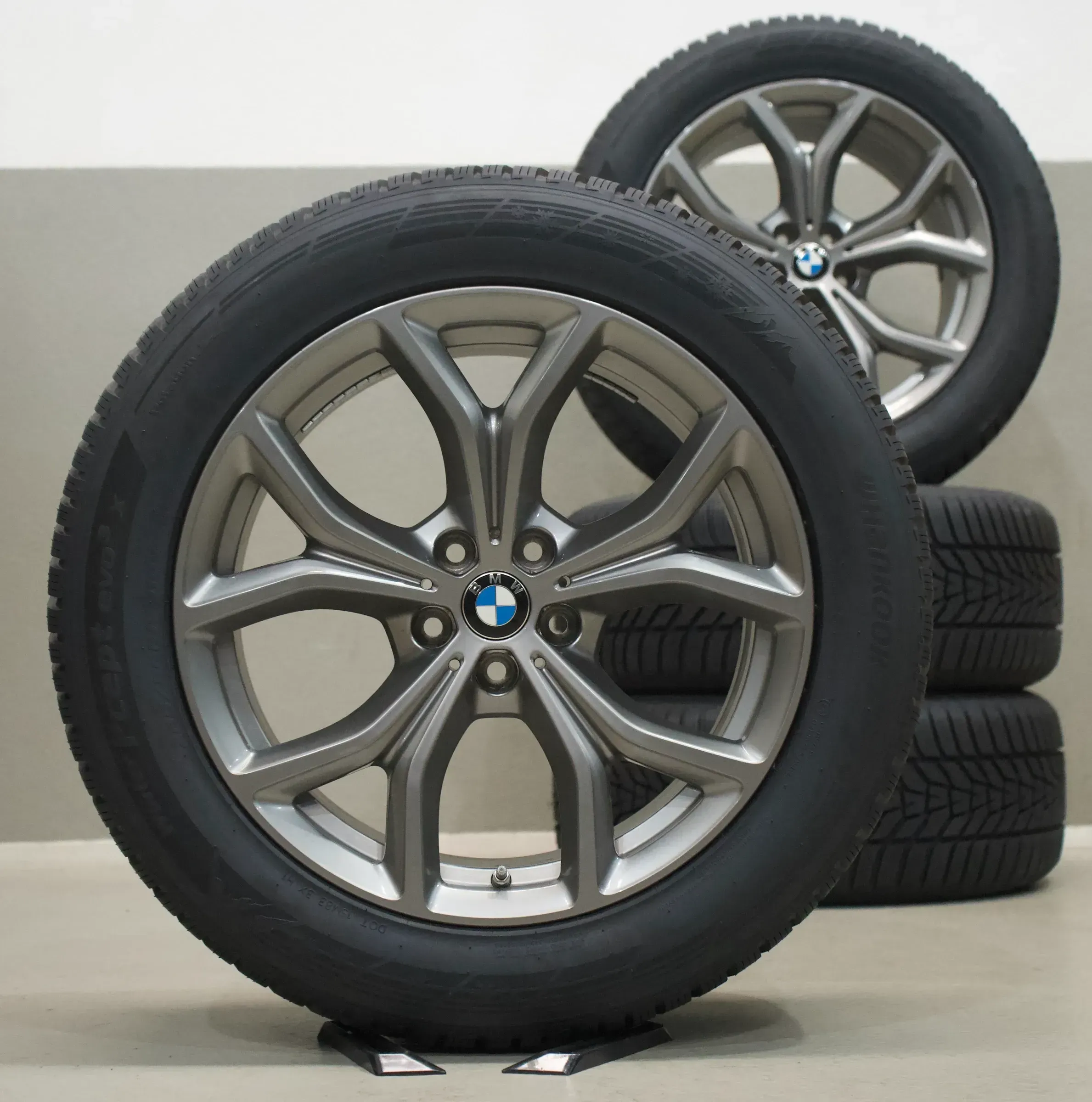 Original BMW X5 G05 I X6 G06 19 Zoll Winterkompletträder I 735 - Bild 1