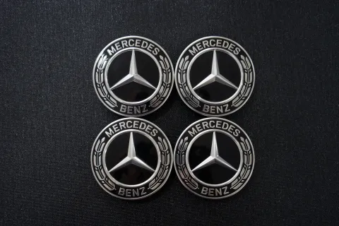 Background image for 4x Original Mercedes Nabendeckel I A2224002200